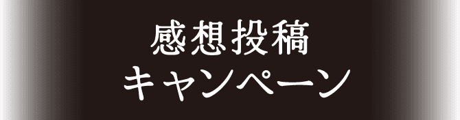 感想投稿キャンペーン