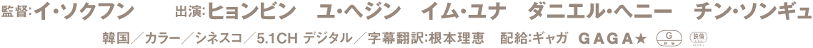 ヒョンビン ユ・ヘジン イム・ユナ ダニエル・ヘニー チン・ソンギュ