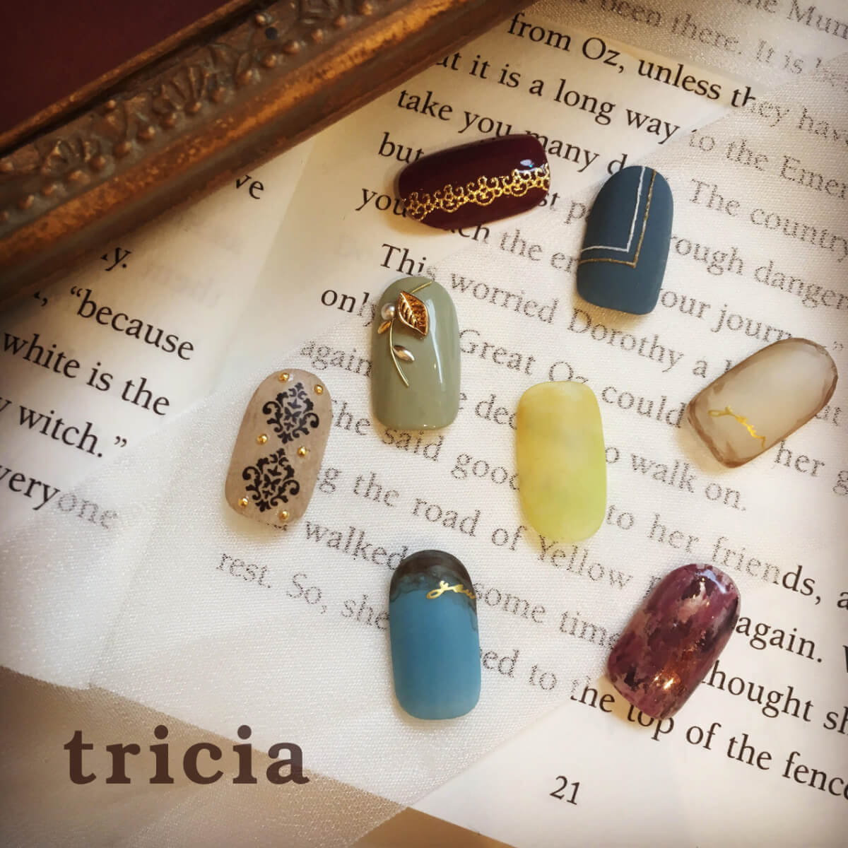 オリジナルデザインネイル