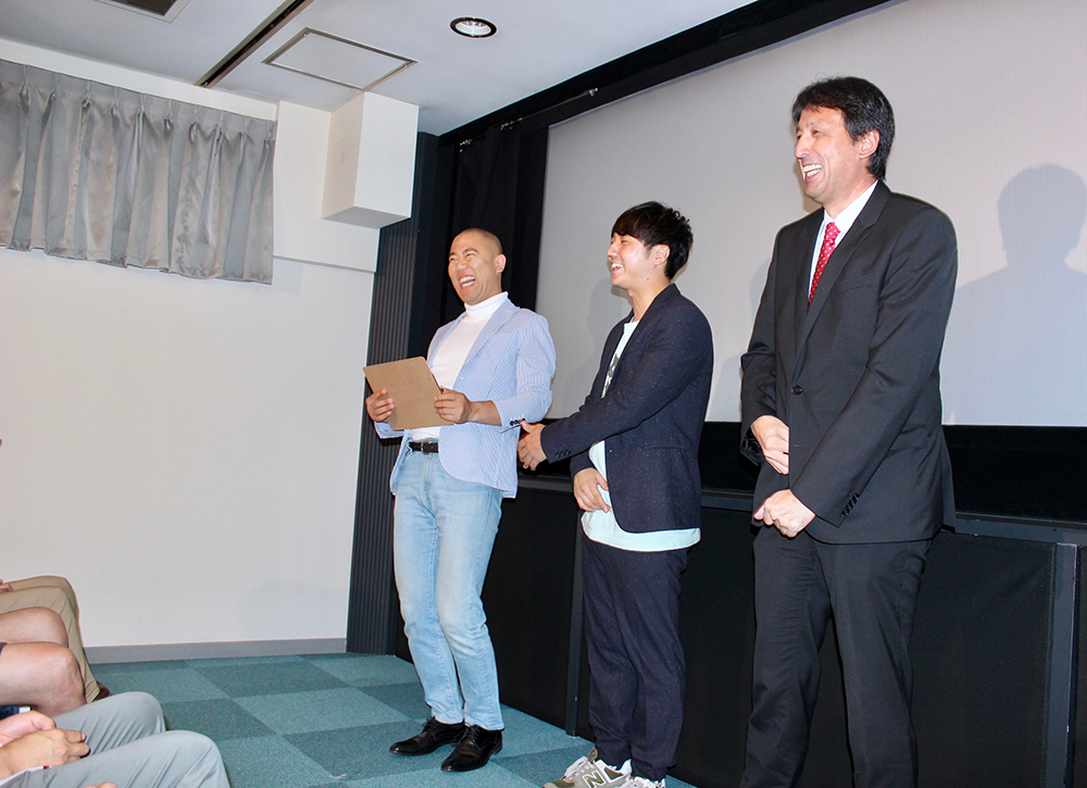 コロチキ・ナダル初MC!「オンリー・ザ・ブレイブ」試写会イベント実施